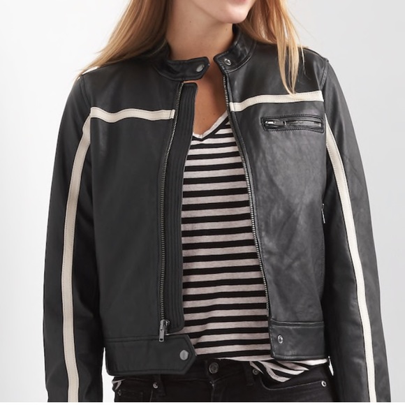 Gap real leather jacket - Picture 2 of 5